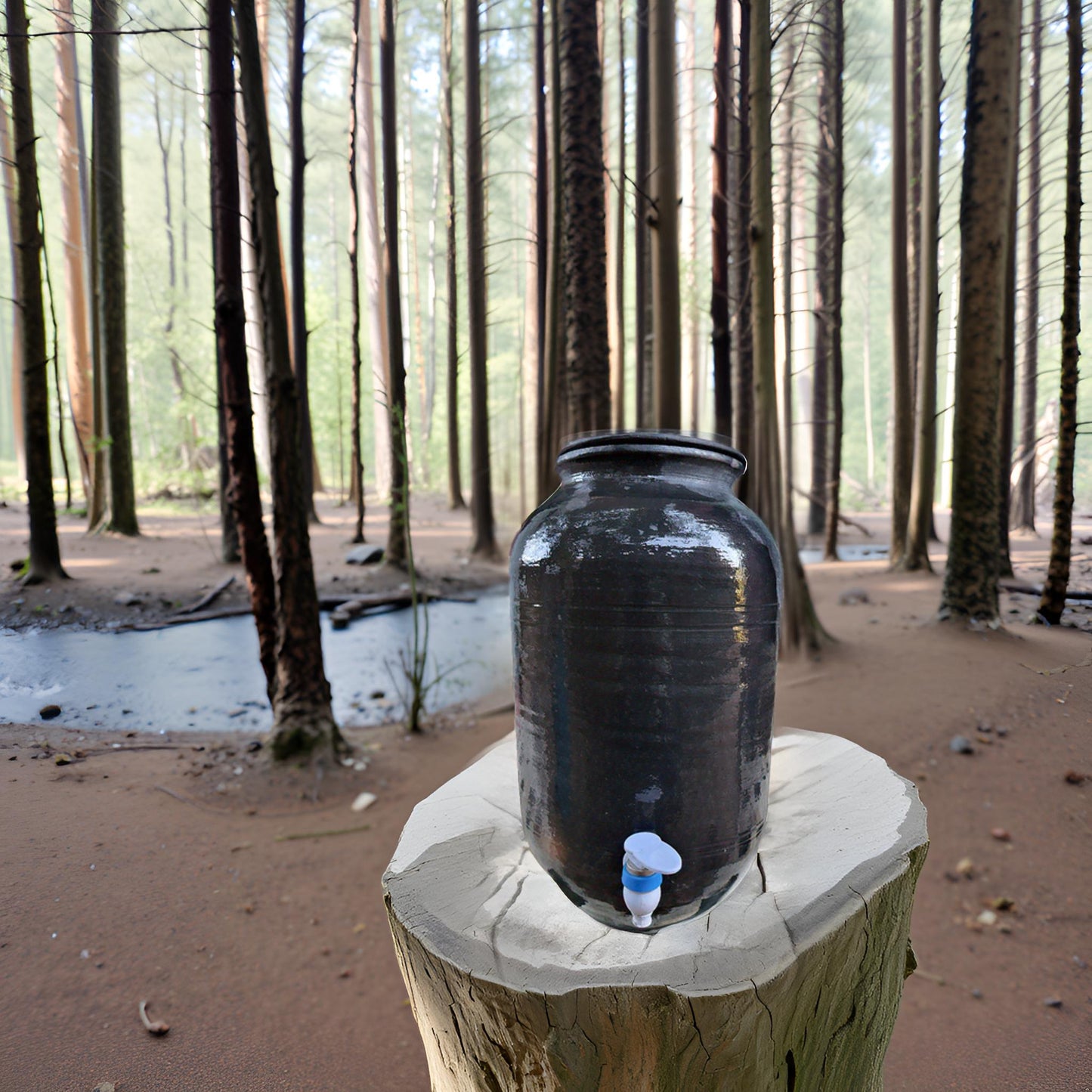 💧 Cool Carbon Alkaline Clay Water Dispenser/Jug – (12 LTR)