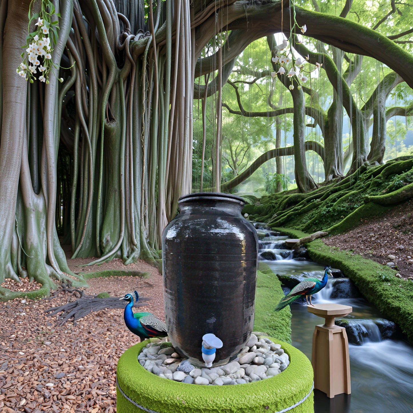 💧 Cool Carbon Alkaline Clay Water Dispenser/Jug – (12 LTR)