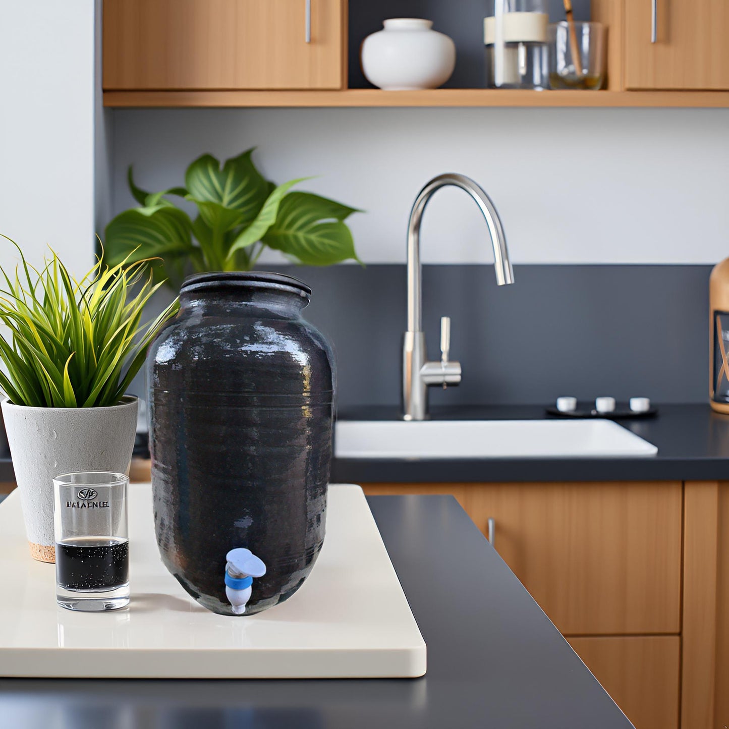 💧 Cool Carbon Alkaline Clay Water Dispenser/Jug – (12 LTR)