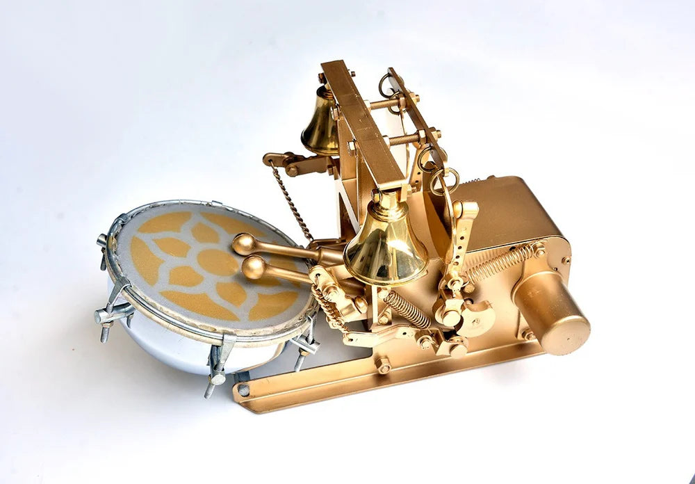 24K Pure Gold Plated Brass Home Aarti Machine for Pooja
