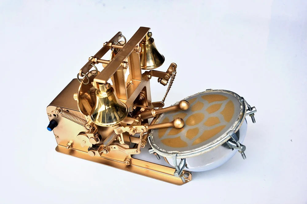 24K Pure Gold Plated Brass Home Aarti Machine for Pooja